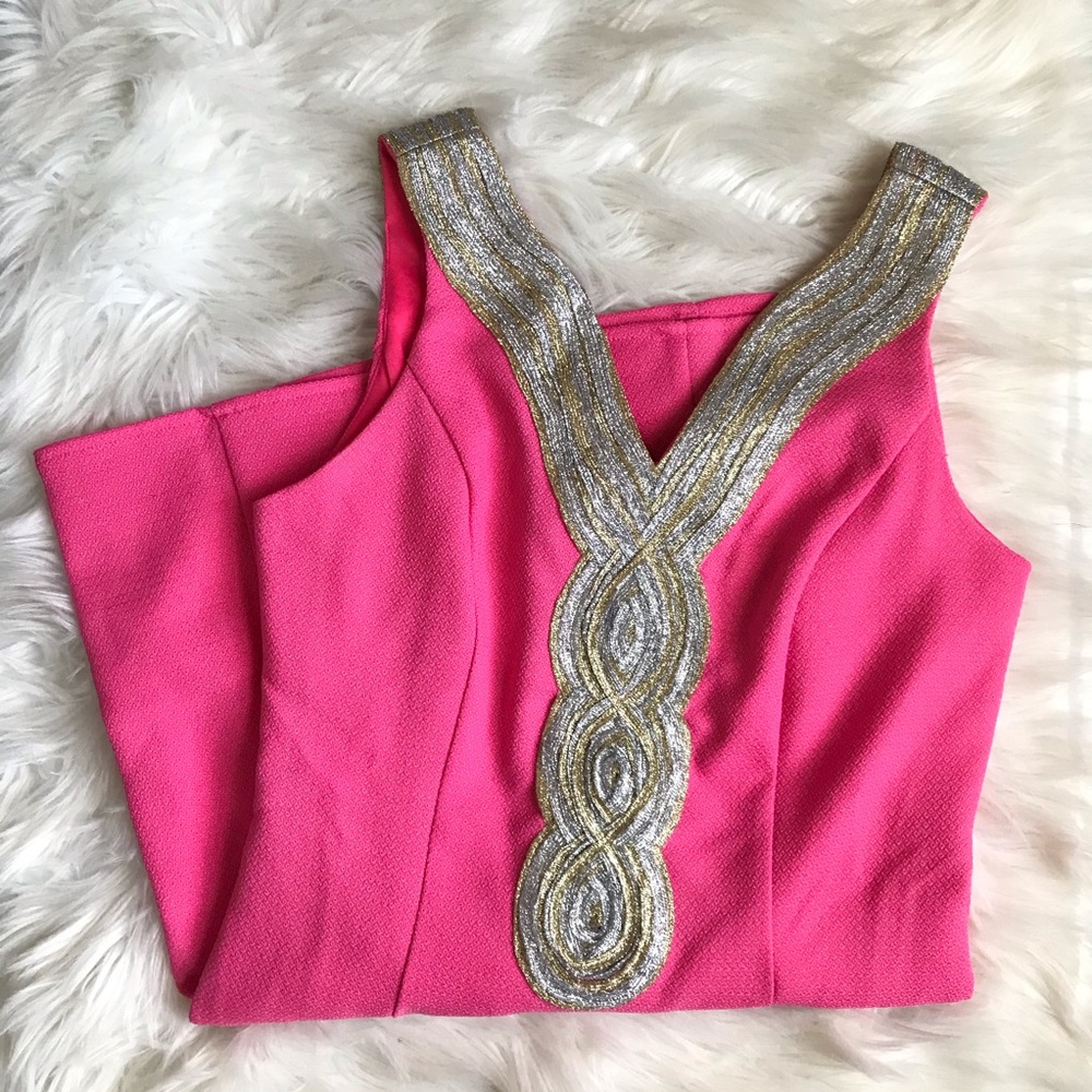 Pink Lily Shift Dress